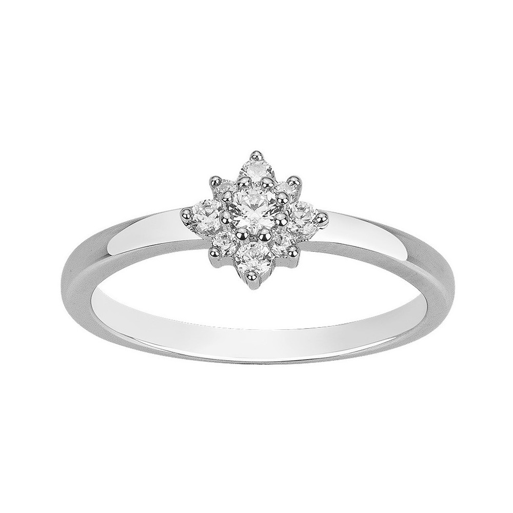 La Bague argent 925/1000 et oxydes de zirconium by Stauffer