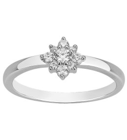 La Bague argent 925/1000 et oxydes de zirconium by Stauffer