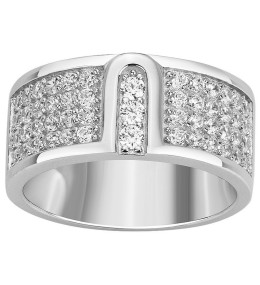 La Bague argent 925/1000 et oxydes de zirconium by Stauffer