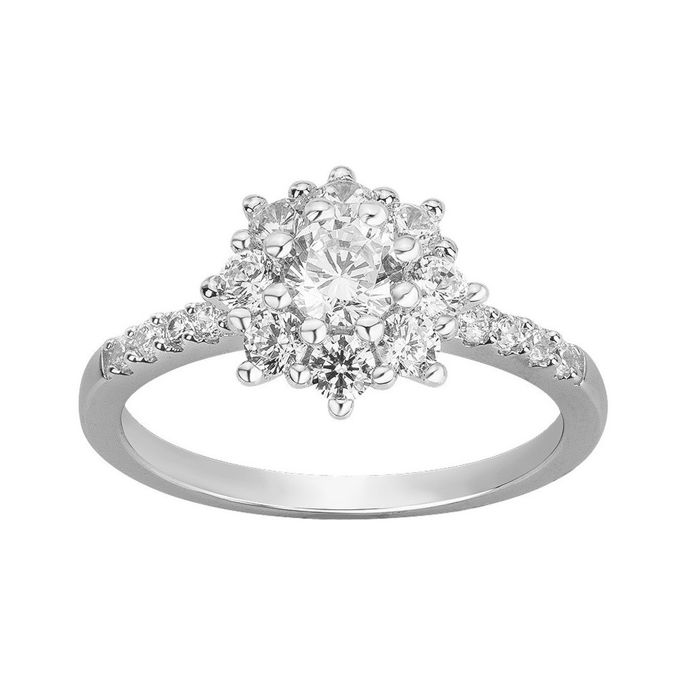 La Bague argent 925/1000 et oxydes de zirconium by Stauffer