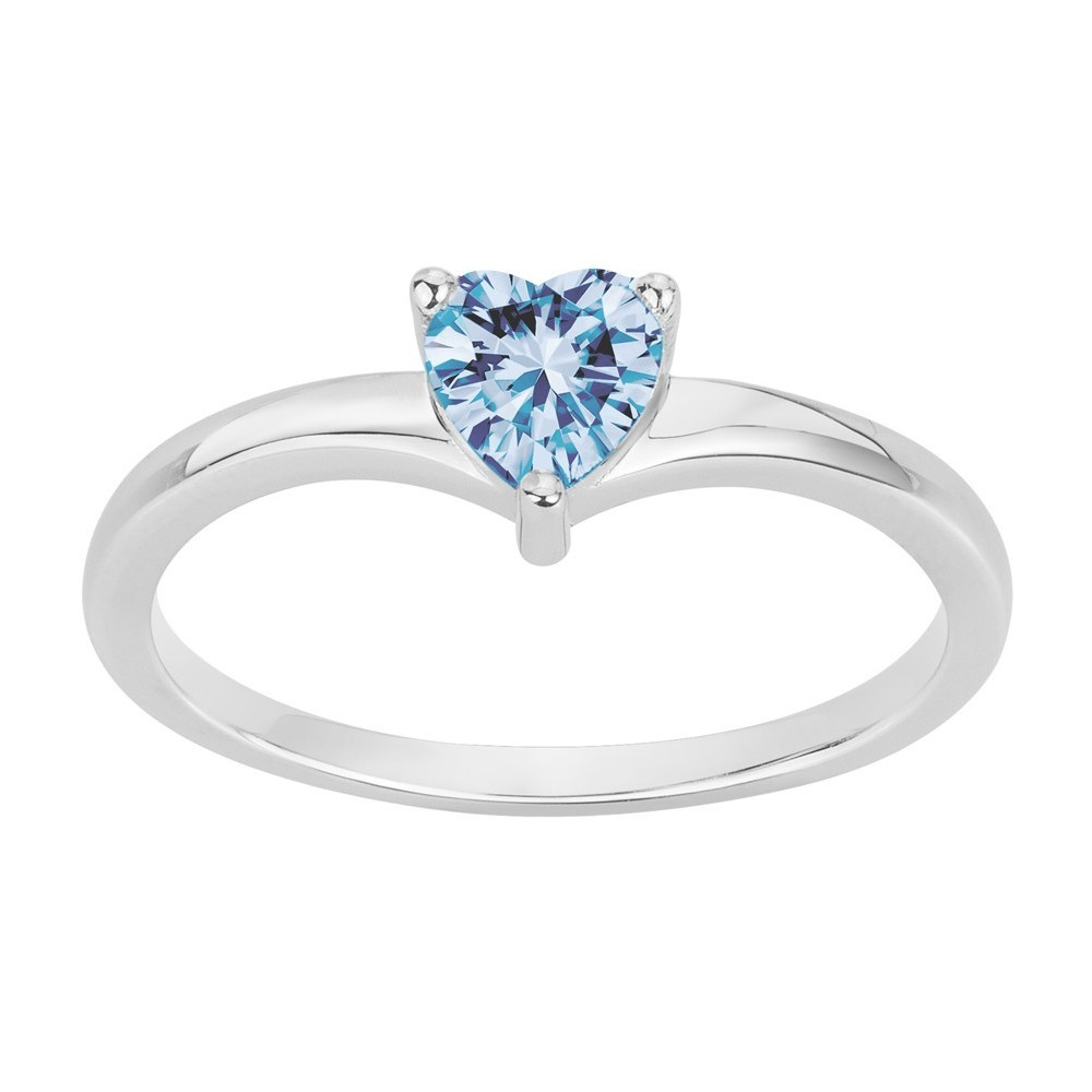 La Bague argent 925/1000, spinelle, by Stauffer