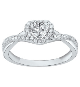 La Bague argent 925/1000 et oxydes de zirconium by Stauffer
