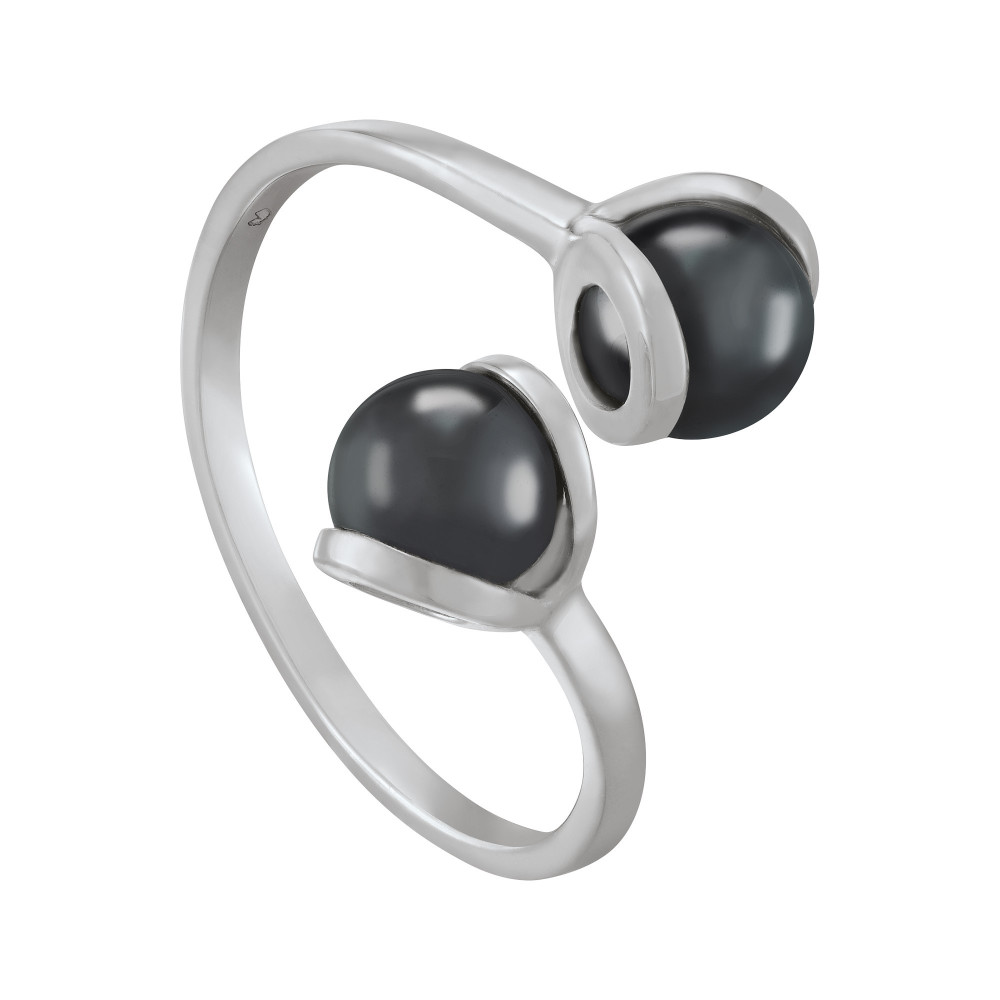 Bague Jourdan Bijoux Athéna, argent 925/1000 et Hématite AJF170123R
