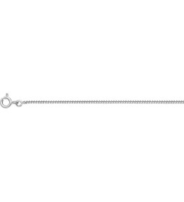 La Chaîne argent 925/1000, mailles gourmette, largeur 1,35 mm, longueur 45 cm by Stauffer