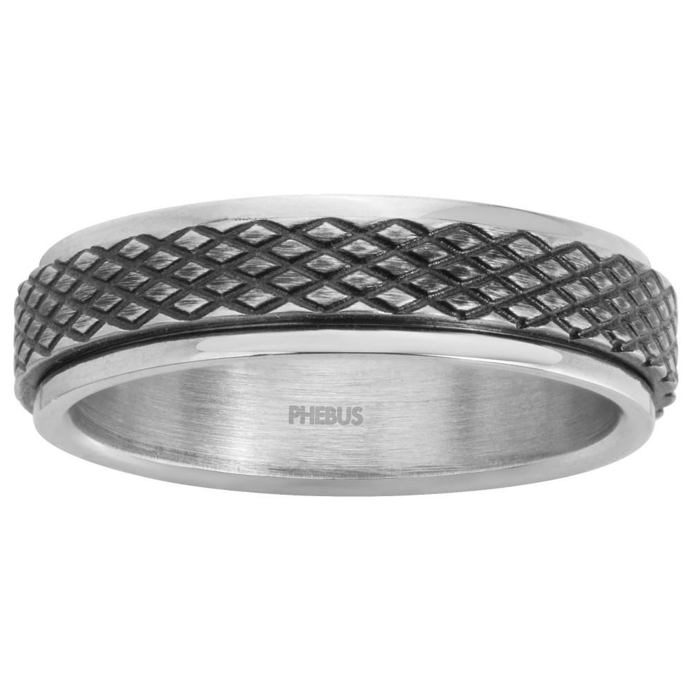 Bague Phebus Homme acier Ref. 15-0310