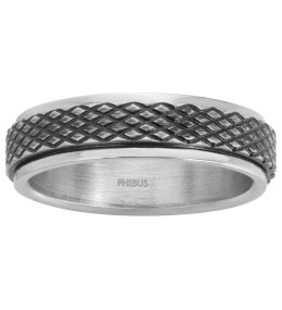 Bague Phebus Homme acier Ref. 15-0310