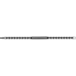 Le Bracelet homme acier 316L, avec plaque motif PVD noir, by Stauffer.