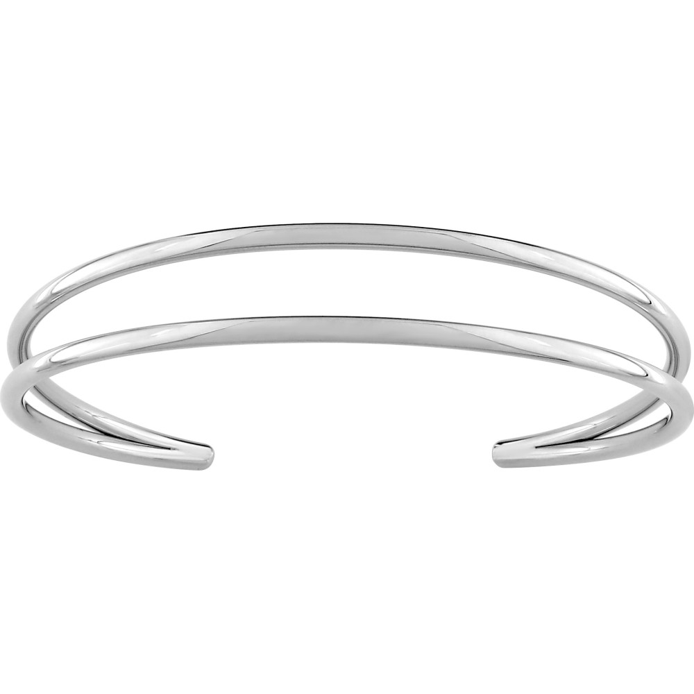 Le Bracelet rigide femme, acier, by Stauffer