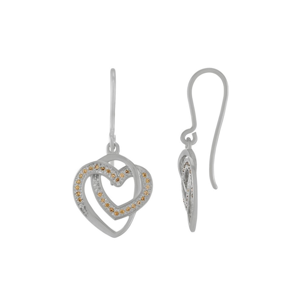 Les Boucles d'oreilles Jourdan Bijoux, Roxane, argent 925/1000, AJF170187E