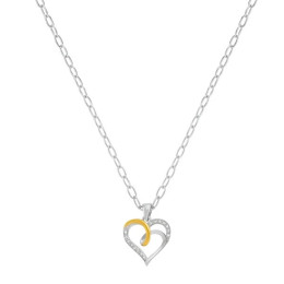 Le Collier Jourdan Bijoux, Ania, argent 925/1000 bicolore, AJF170157N
