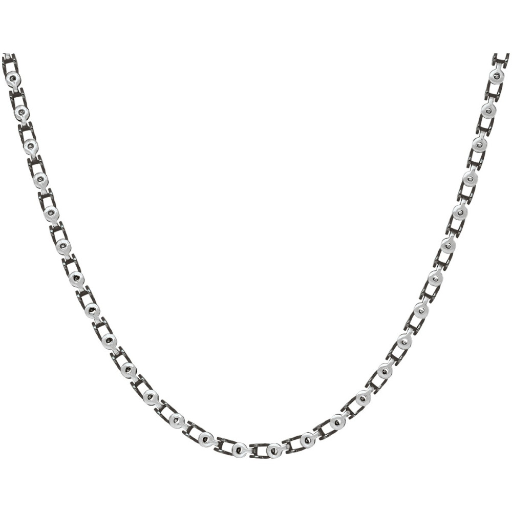 Collier Jourdan Bijoux Adhès, Acier Bicolore JH210003N