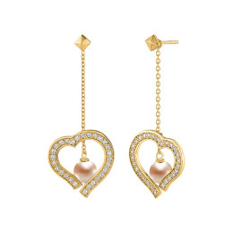 Boucles d'oreilles Femme DAISY AJF170061E Jourdan Bijoux - Collection ROUGE SENTIMENTO AMORE