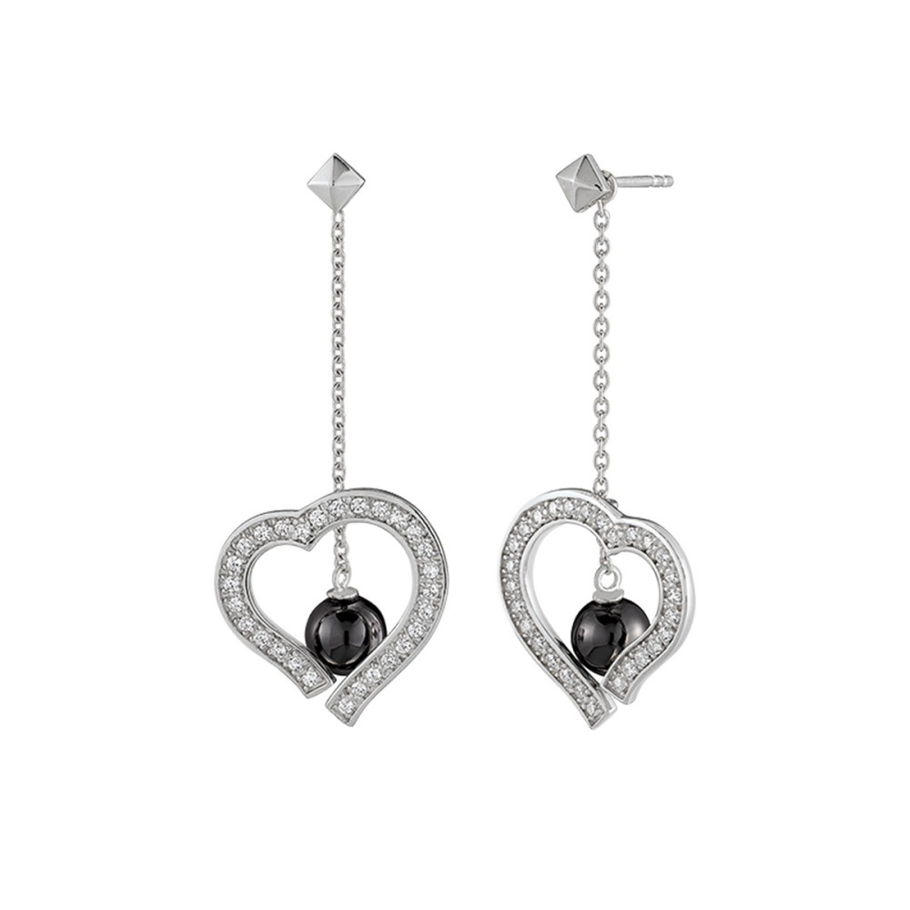 Boucles d'oreilles Femme DAISY AMK 061 Jourdan Bijoux - Collection ROUGE SENTIMENTO AMORE