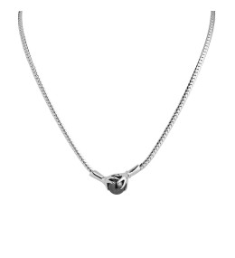 Collier Jourdan Bijoux Helicé, argent 925/1000 et Hématite ART 104 HE