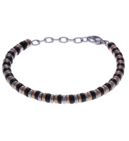 Le Bracelet 3 tons acier by Stauffer