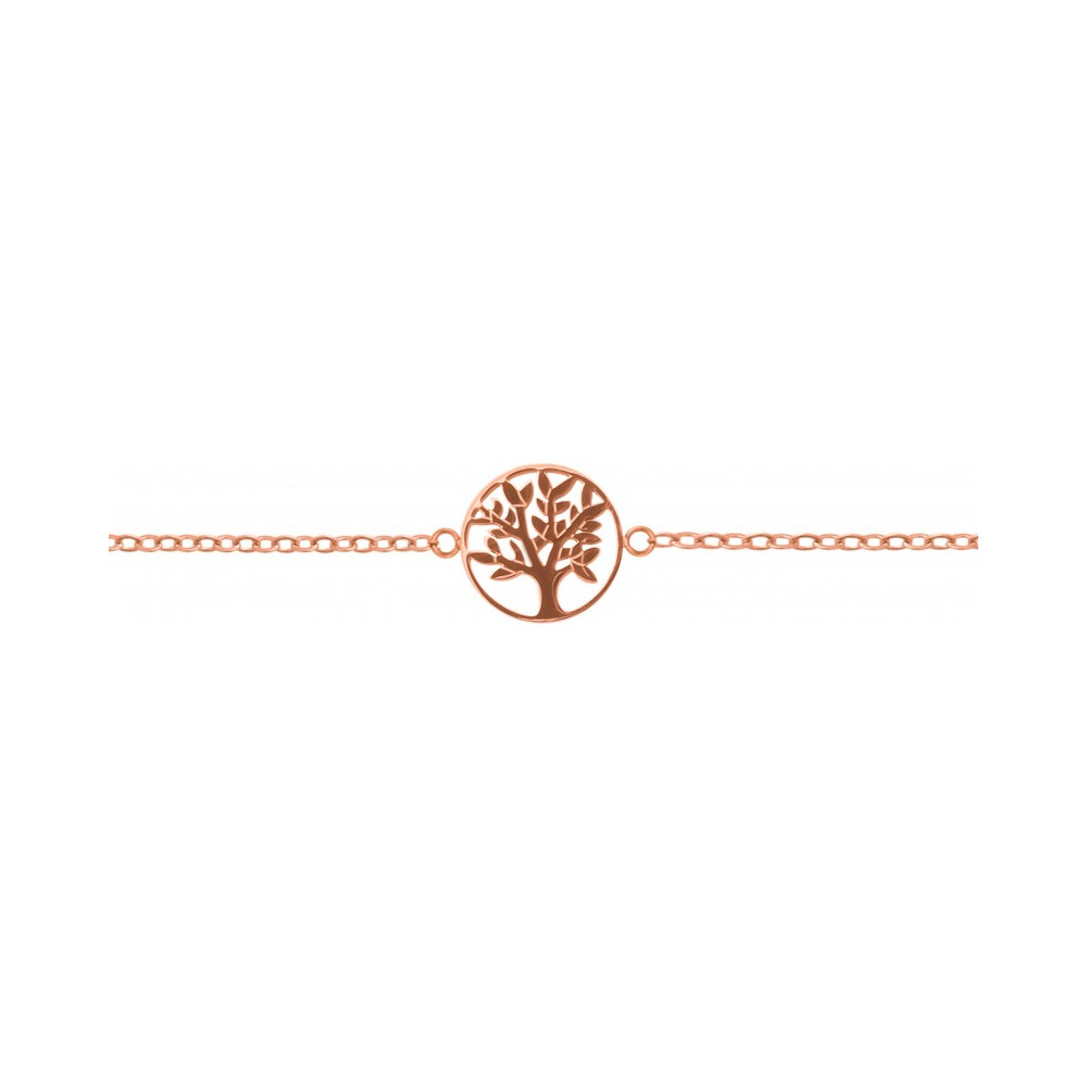 La Chevillère femme acier, motif arbre de vie, acier by Stauffer