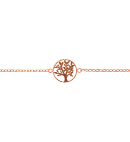 La Chevillère femme acier, motif arbre de vie, acier by Stauffer