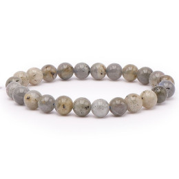 Bracelet pierres naturelles 8mm labradorite AB