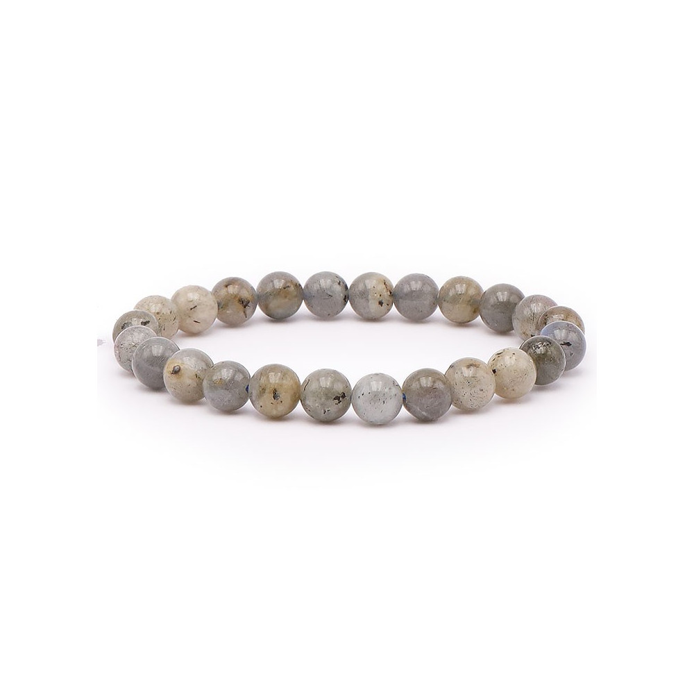Bracelet pierres naturelles 8mm labradorite AB