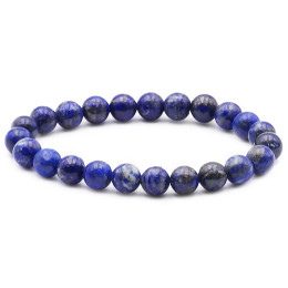 Bracelet pierres naturelles 8mm lapis lazuli AB