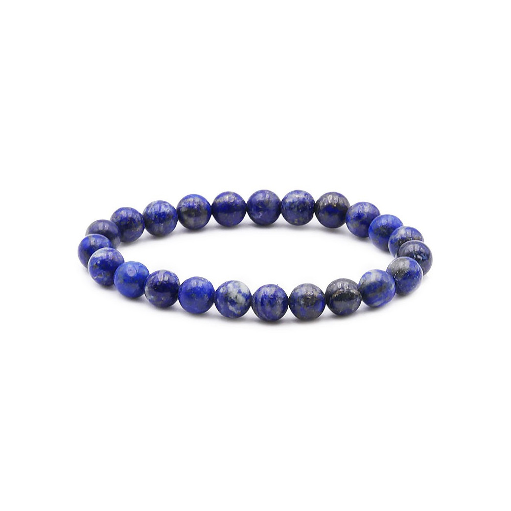 Bracelet pierres naturelles 8mm lapis lazuli AB