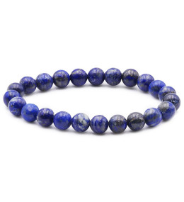 Bracelet pierres naturelles 8mm lapis lazuli AB