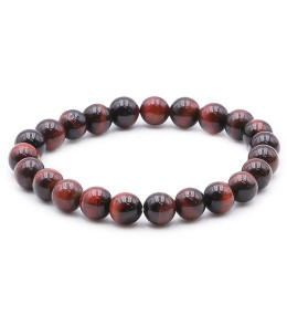 Bracelet pierres naturelles 8 mm oeil de taureau A
