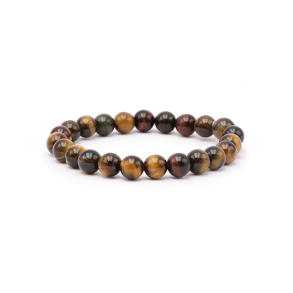 Bracelet pierres naturelles 8mm oeil multiple A
