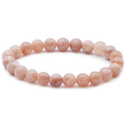 Bracelet pierres naturelles 8mm pierre de soleil B