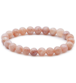 Bracelet pierres naturelles 8mm pierre de soleil B