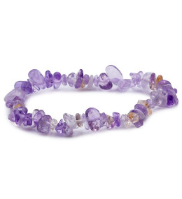 Bracelet pierres naturelles baroque amétrine AA