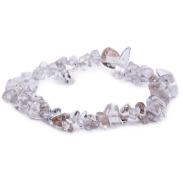 Bracelet pierres naturelles baroque cristal de roche A