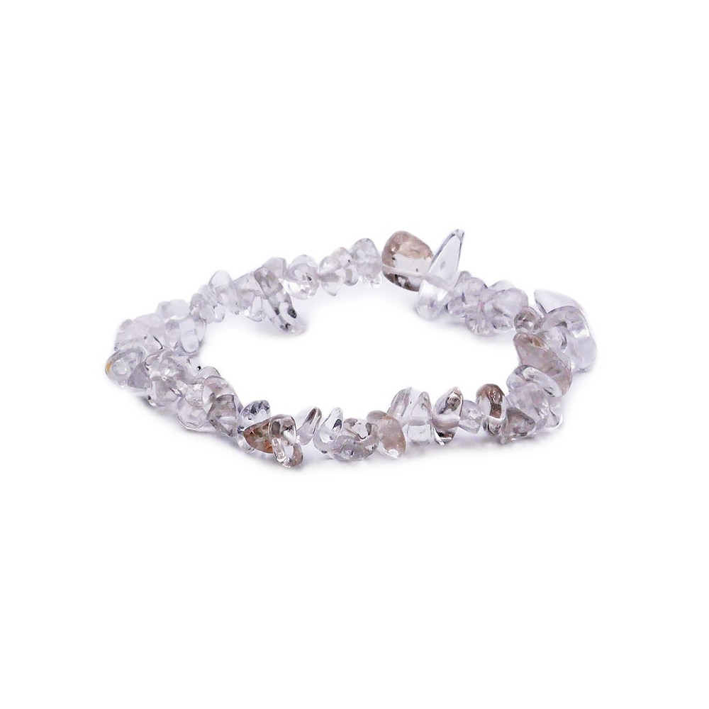 Bracelet pierres naturelles baroque cristal de roche A