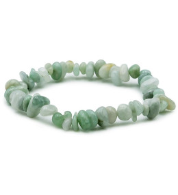 Bracelet pierres naturelles baroque jade de Birmanie AB