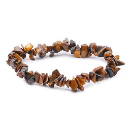 Bracelet pierres naturelles baroque oeil de tigre A