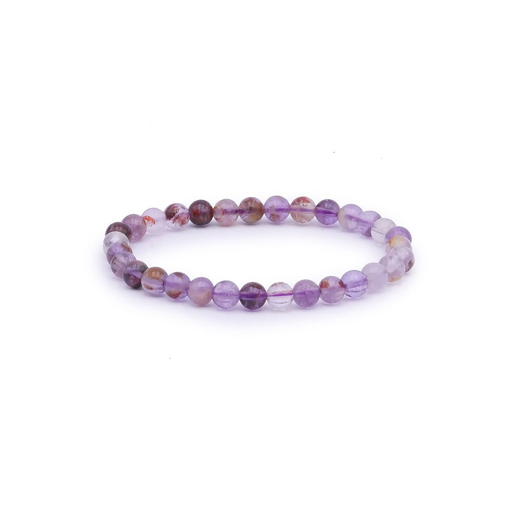 Bracelet pierres naturelles 6mm super seven A+
