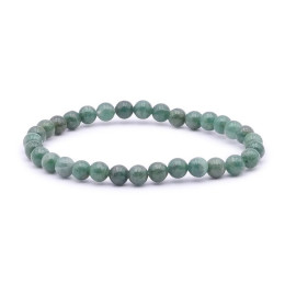 Bracelet pierres naturelles 6mm agate budstone A