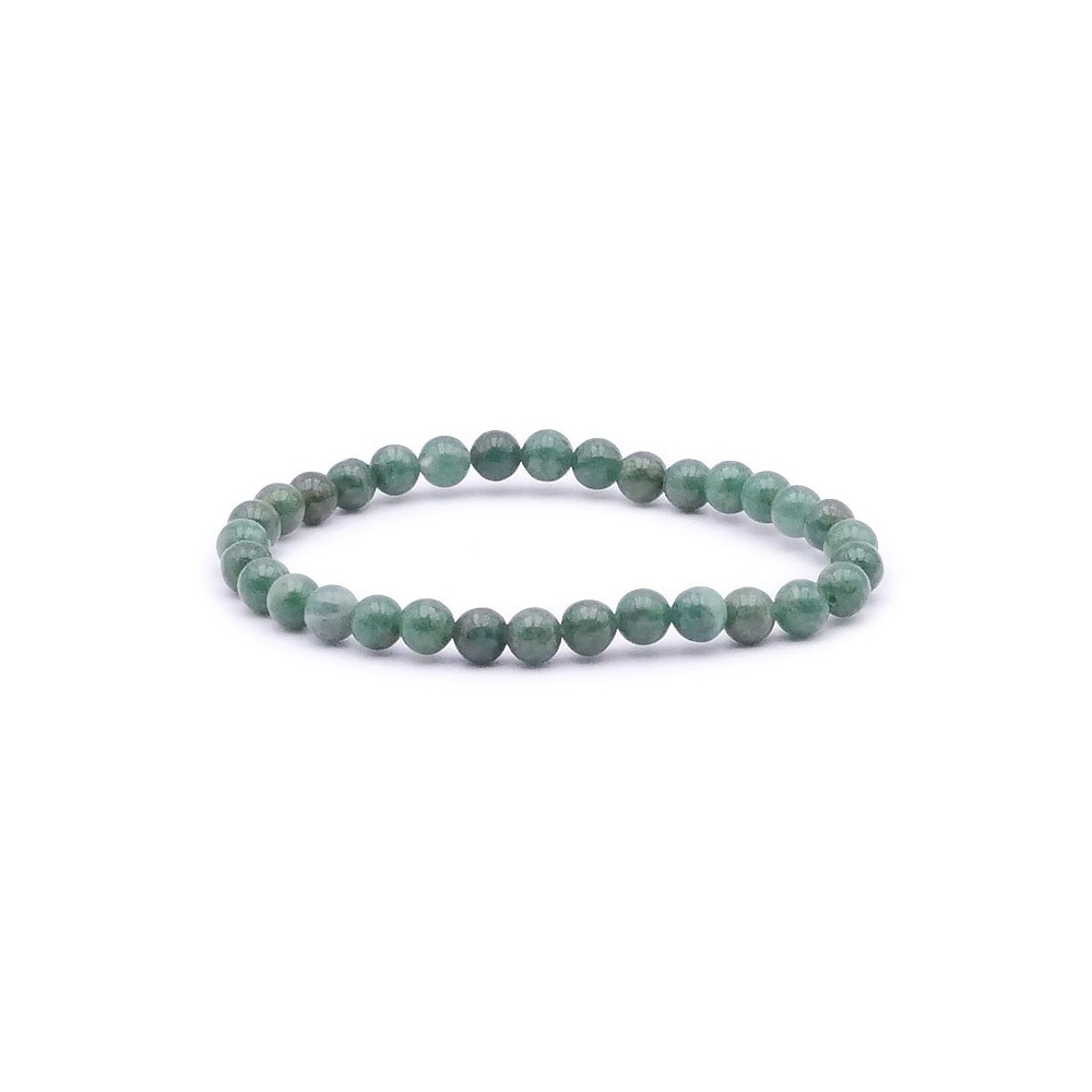 Bracelet pierres naturelles 6mm agate budstone A