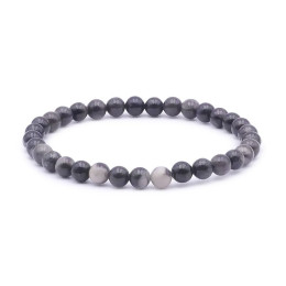 Bracelet pierres naturelles 6mm orthoceras A