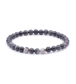 Bracelet pierres naturelles 6mm orthoceras A