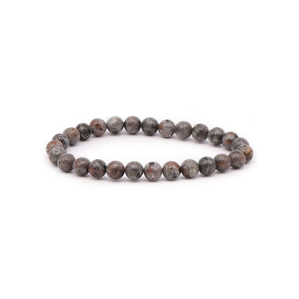 Bracelet pierres naturelles 6mm yooperlite A (06-07mm)