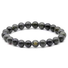 Bracelet pierres naturelles 8mm serpentine russie AB