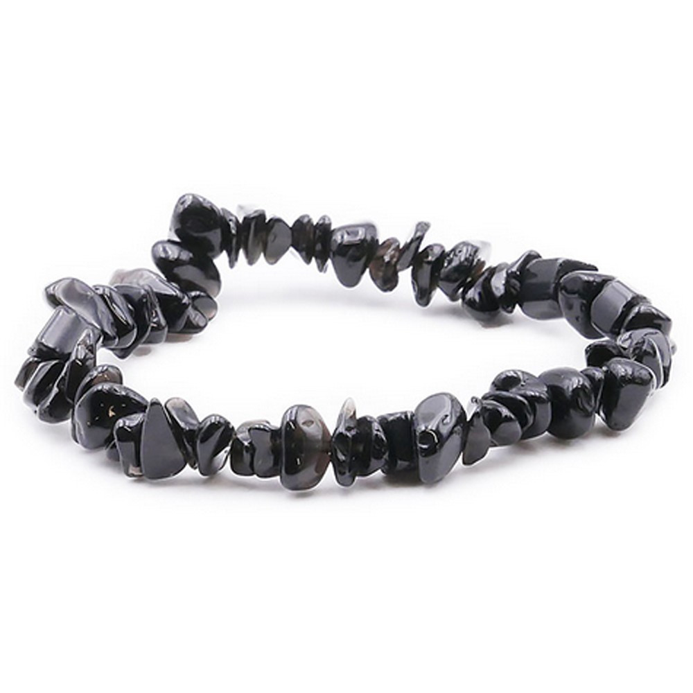 Bracelet pierres naturelles baroque onyx A