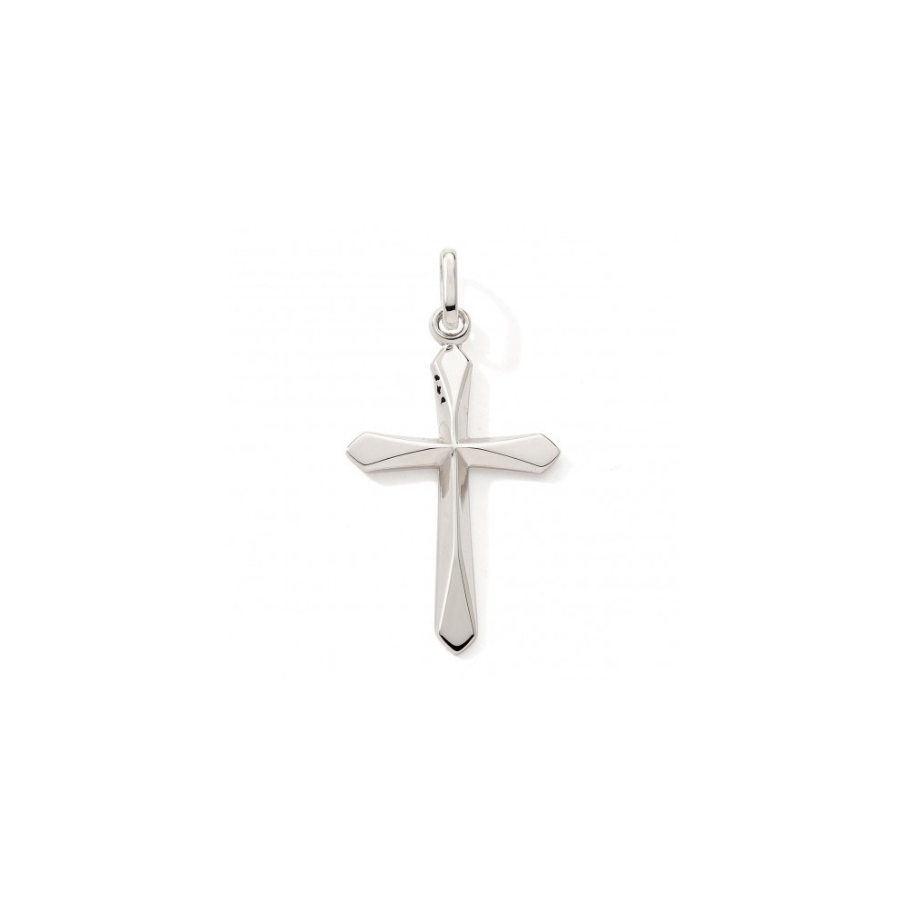 La Médaille croix or gris 375/1000 by Stauffer