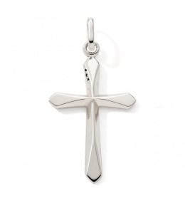La Médaille croix or gris 375/1000 by Stauffer