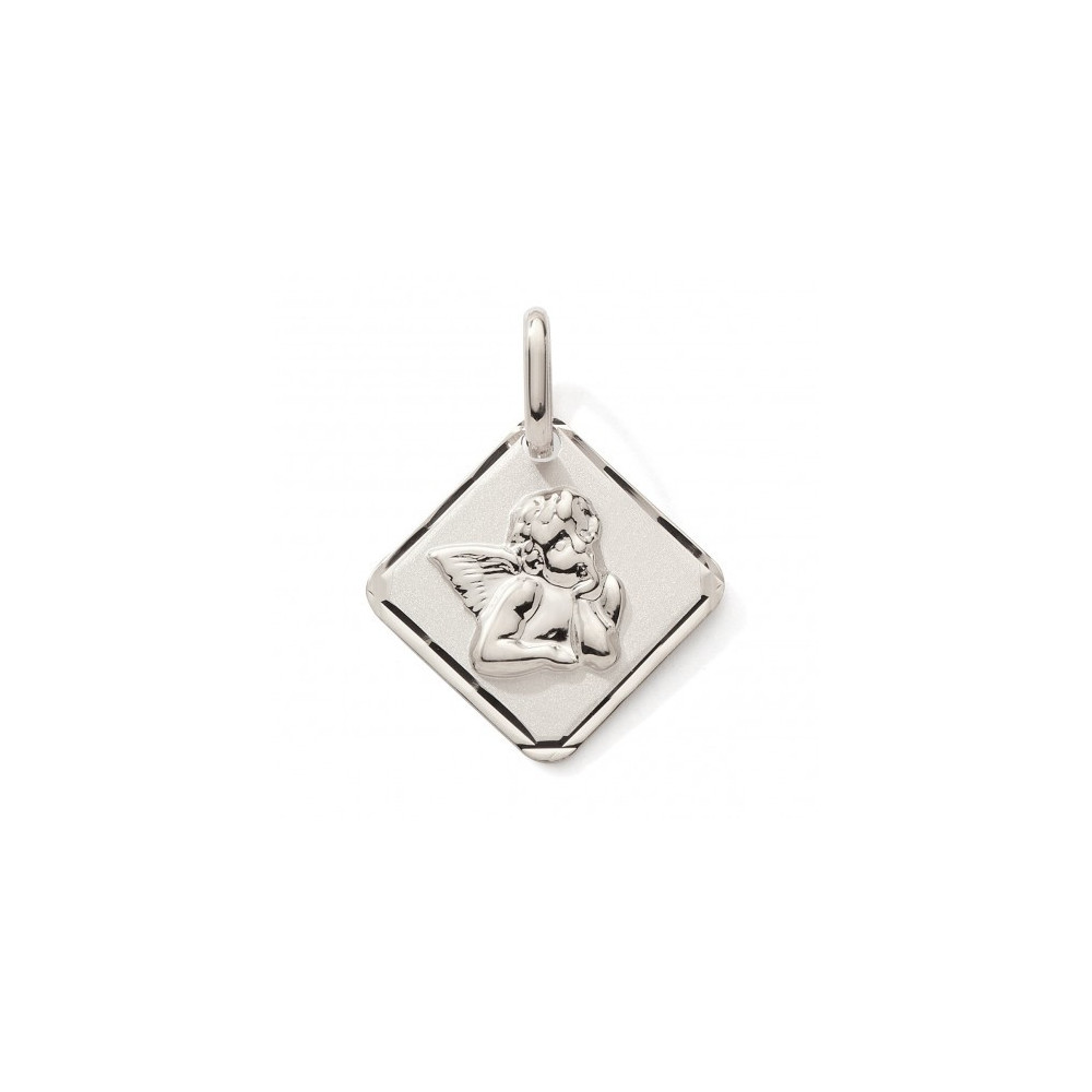 La Médaille ange or gris 375/1000 by Stauffer