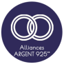 Alliances Argent 925/1000